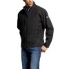 Ariat Work FR Jackets: Men's 10024027 Black FR Vernon Waterproof Jacket 1 Ariat Work FR Jackets: Men's 10024027 Black FR Vernon Waterproof Jacket -Work Clothes Store 10024027 1