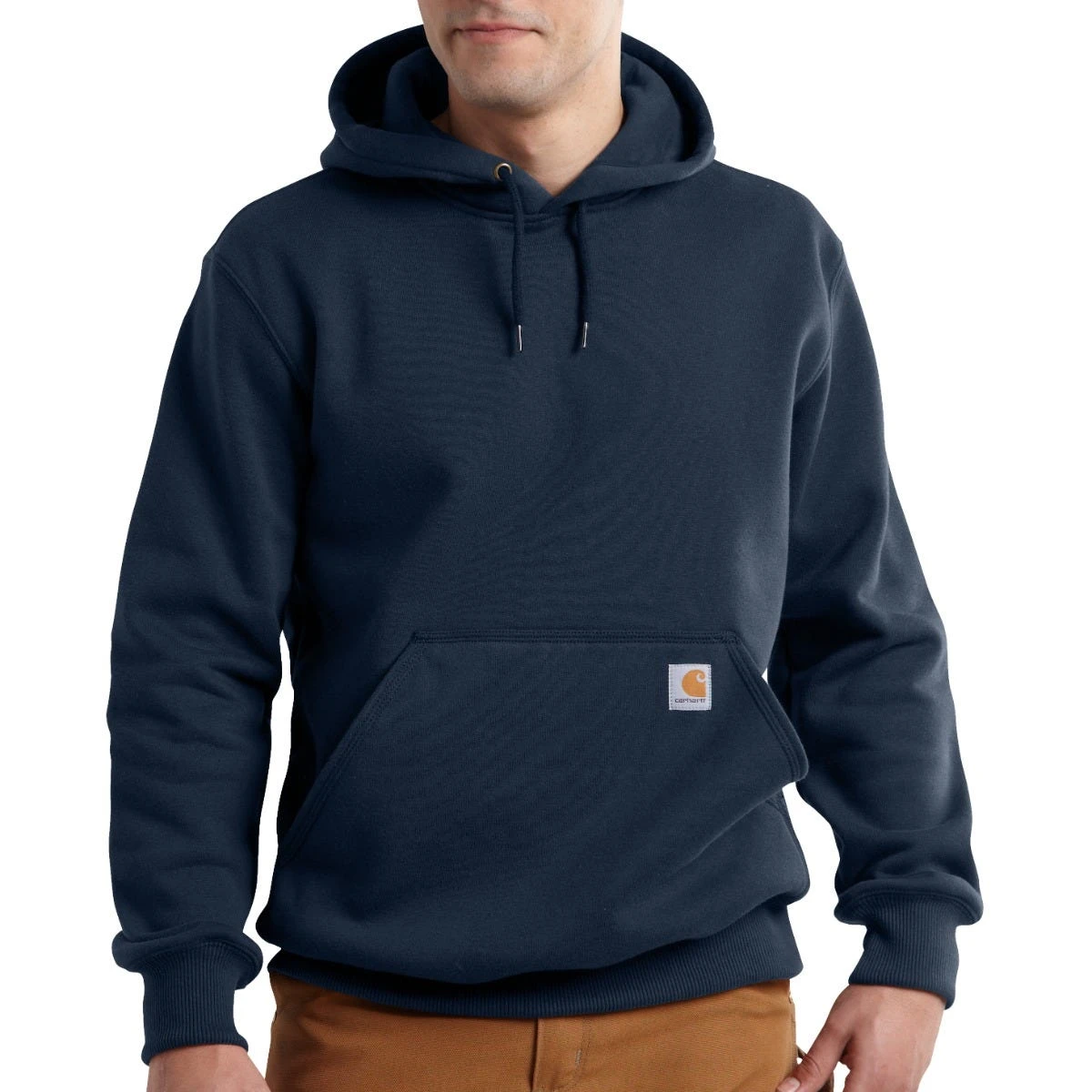 Carhartt Sweatshirts: Men's 100615 472 New Navy Paxton Rain Defender Hooded Sweatshirt 3 Carhartt Sweatshirts: Men's 100615 472 New Navy Paxton Rain Defender Hooded Sweatshirt