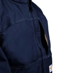Carhartt Jackets: Men's Navy 102179 410 FR Full Swing Quick Duck Jacket 11 Carhartt Jackets: Men's Navy 102179 410 FR Full Swing Quick Duck Jacket -Work Clothes Store 102179 410 5