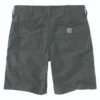 Carhartt Shorts: Men's 102514-ELM ELM Rugged Flex Rigby Shorts -Work Clothes Store 102514 elm back ms21