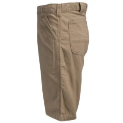 Carhartt Shorts: Men's Rugged Flex Dark Khaki 103110 253 13-Inch Shorts -Work Clothes Store 103110 253 3