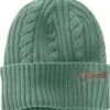 Carhartt Hats: Women's 104397 G30 Green Bay Rib Knit Fisherman Beanie -Work Clothes Store 104397g30