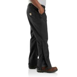Carhartt Pants: Men's 104675 BLK Black Storm Defender Relaxed Fit Midweight Pant 7 Carhartt Pants: Men's 104675 BLK Black Storm Defender Relaxed Fit Midweight Pant -Work Clothes Store 104675 blk avr ms22 b