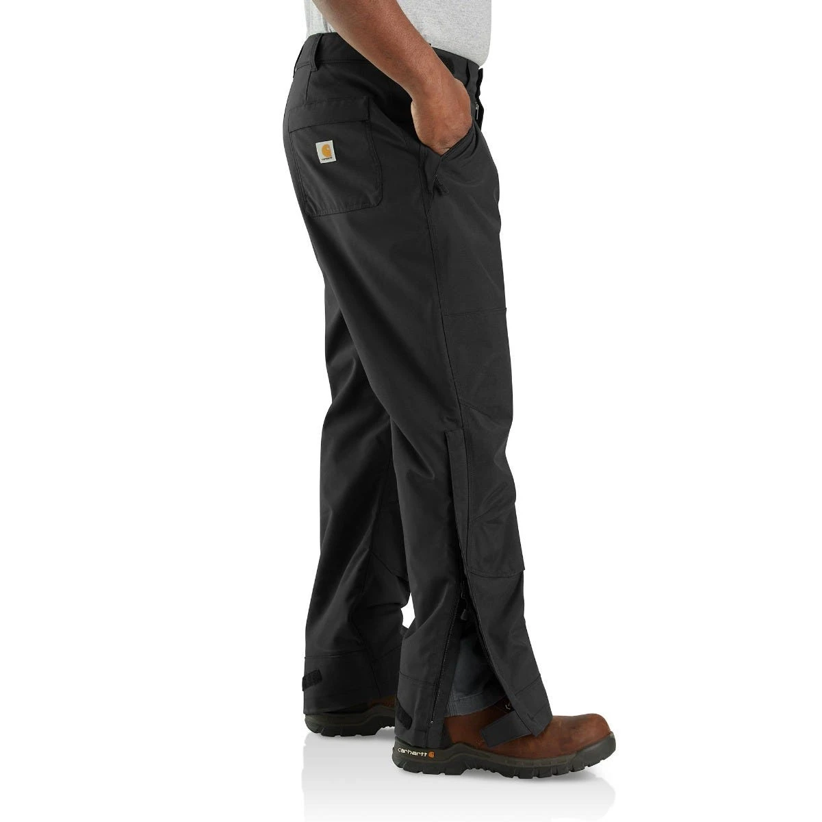 Carhartt Pants: Men's 104675 BLK Black Storm Defender Relaxed Fit Midweight Pant 5 Carhartt Pants: Men's 104675 BLK Black Storm Defender Relaxed Fit Midweight Pant - Image 3