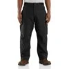Carhartt Pants: Men's 104675 BLK Black Storm Defender Relaxed Fit Midweight Pant 1 Carhartt Pants: Men's 104675 BLK Black Storm Defender Relaxed Fit Midweight Pant -Work Clothes Store 104675 blk ms22 b 1