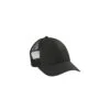 CornerStone Hats: CS811 BLK Black Canvas Mesh Back Cap -Work Clothes Store 10870 black 8 cs811blackflatright 337wedit