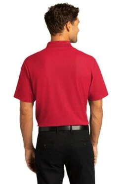 Port Authority Shirts: Men's K810 RRD Rich Red SuperPro React Polo Shirt 9 Port Authority Shirts: Men's K810 RRD Rich Red SuperPro React Polo Shirt -Work Clothes Store 10871 richred 2 k810richredmodelback 337w