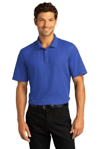 Port Authority Shirts: Men's K810 TRYL True Royal SuperPro React Polo Shirt 3 Port Authority Shirts: Men's K810 TRYL True Royal SuperPro React Polo Shirt