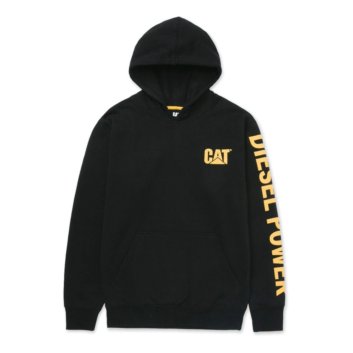 CAT Apparel Sweatshirts: Men's 1090036 10158 Black Diesel Power Hooded Sweatshirt 3 CAT Apparel Sweatshirts: Men's 1090036 10158 Black Diesel Power Hooded Sweatshirt
