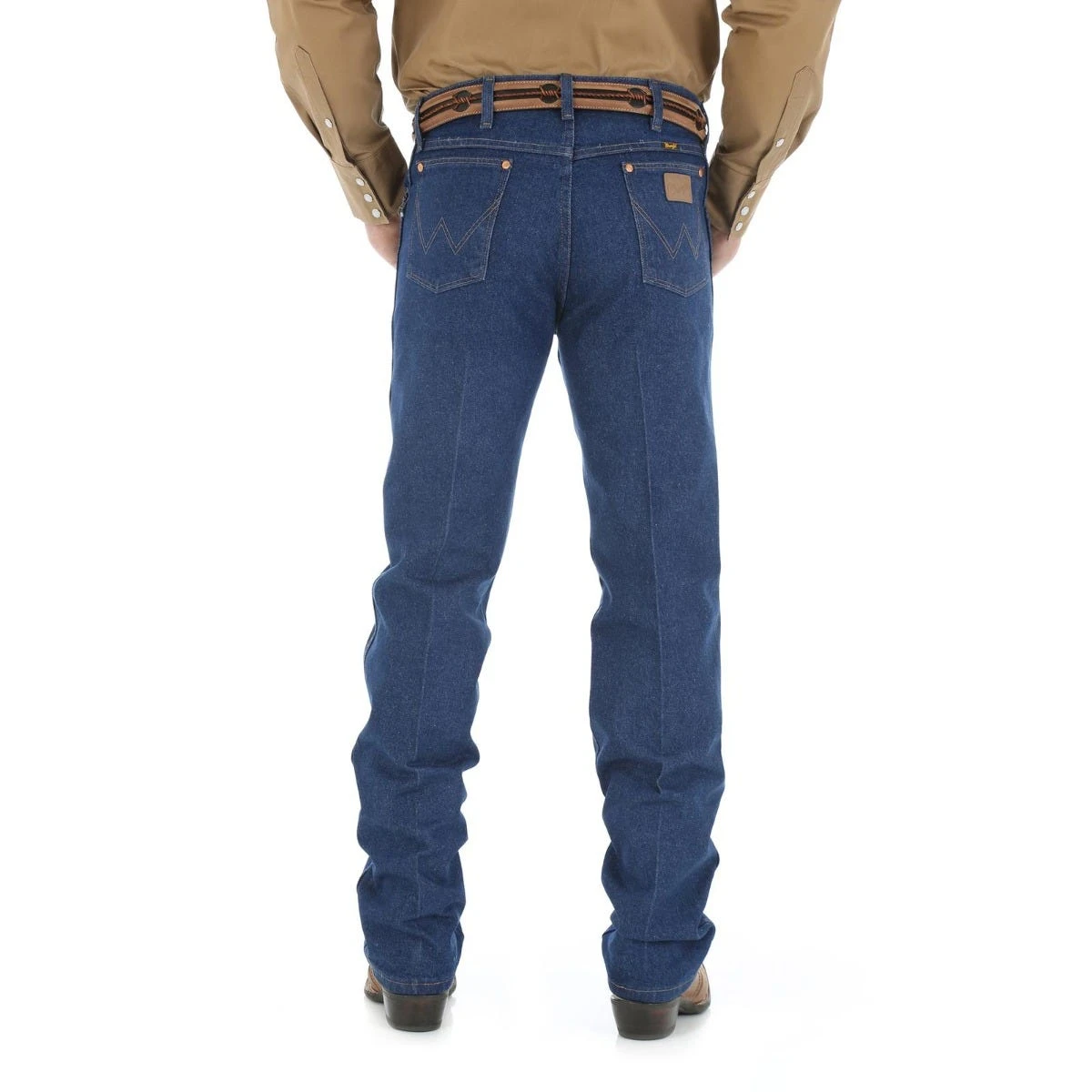 Wrangler Jeans: Men's 13MWZPW Prewashed Indigo Cowboy Cut Original Fit Jeans 4 Wrangler Jeans: Men's 13MWZPW Prewashed Indigo Cowboy Cut Original Fit Jeans - Image 2