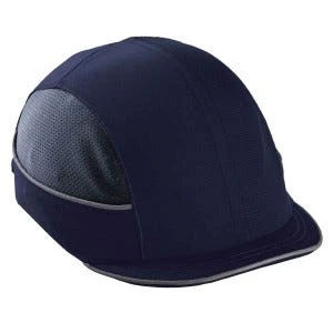 Ergodyne Caps: Men's 8950 Navy Skullerz Micro Brim Bump Cap 3 Ergodyne Caps: Men's 8950 Navy Skullerz Micro Brim Bump Cap