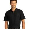 Port Authority Shirts: Men's K810 DBK Deep Black SuperPro React Polo Shirt 2 Port Authority Shirts: Men's K810 DBK Deep Black SuperPro React Polo Shirt -Work Clothes Store 1ojoisf aoihfs