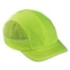 Ergodyne Caps: Men's 8950 Lime Skullerz Short Brim Bump Cap 2 Ergodyne Caps: Men's 8950 Lime Skullerz Short Brim Bump Cap -Work Clothes Store 23333 8950 bump cap lime short brim angle 1