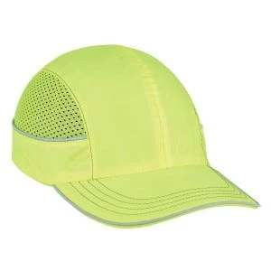 Ergodyne Caps: Men's 8950 Lime Skullerz Long Brim Bump Cap 3 Ergodyne Caps: Men's 8950 Lime Skullerz Long Brim Bump Cap
