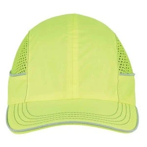 Ergodyne Caps: Men's 8950 Lime Skullerz Long Brim Bump Cap 7 Ergodyne Caps: Men's 8950 Lime Skullerz Long Brim Bump Cap - Image 5