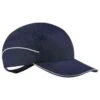Ergodyne Caps: Men's 8955 Navy Skullerz Lightweight Long Brim Bump Cap -Work Clothes Store 23337 8955 lightweight bump cap navy long 3q