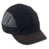 Ergodyne Caps: Men's 8950 Black Skullerz Short Brim Bump Cap -Work Clothes Store 23340 8950 bump cap blk short brim angle 1