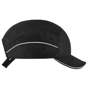 Ergodyne Caps: Men's 8955 Black Skullerz Lightweight Short Brim Bump Cap 4 Ergodyne Caps: Men's 8955 Black Skullerz Lightweight Short Brim Bump Cap - Image 2