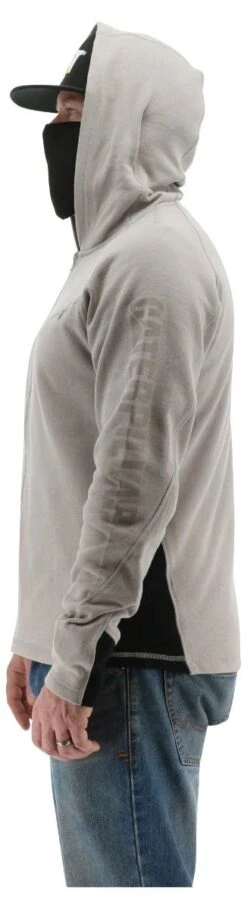 CAT Apparel: Men's 2910489 12670 Drizzle Viraloff Hooded Sweatshirt -Work Clothes Store 2910489 12670 1