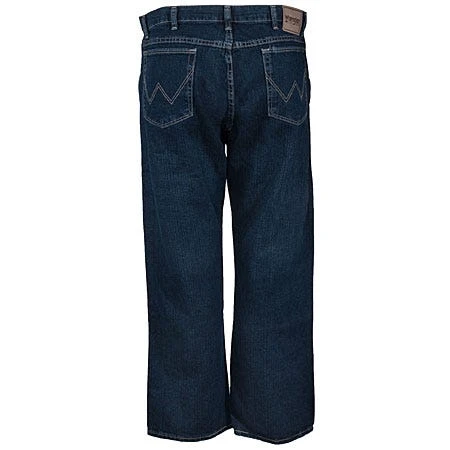 Wrangler Jeans: Men's Dark Blue 31000 UN Rugged Wear Relaxed Straight Fit Jeans 3 Wrangler Jeans: Men's Dark Blue 31000 UN Rugged Wear Relaxed Straight Fit Jeans