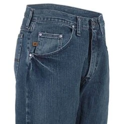 Wrangler 20X Jeans: Men's Vintage Midnight 33MWX VM No. 33 Extreme Relaxed Straight Leg Jeans -Work Clothes Store 33mwxvm 20xr 01