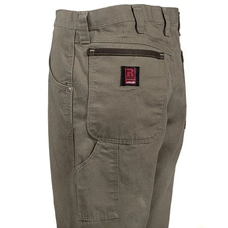 Wrangler Riggs Jeans: Men's Bark Brown 3W020 BR Cotton Ripstop Carpenter Jeans 5 Wrangler Riggs Jeans: Men's Bark Brown 3W020 BR Cotton Ripstop Carpenter Jeans - Image 3