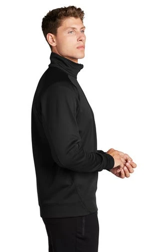 Sport-Tek Sweatshirts: Men's F247 BLK Black Tech Fleece 1/4-Zip Pullover 5 Sport-Tek Sweatshirts: Men's F247 BLK Black Tech Fleece 1/4-Zip Pullover - Image 3