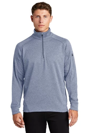 Sport-Tek Sweatshirts: Men's F247 GRY Grey Heather Tech Fleece 1/4-Zip Pullover 3 Sport-Tek Sweatshirts: Men's F247 GRY Grey Heather Tech Fleece 1/4-Zip Pullover