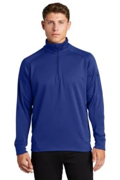 Sport-Tek Sweatshirts: Men's F247 RYL True Royal Tech Fleece 1/4-Zip Pullover 9 Sport-Tek Sweatshirts: Men's F247 RYL True Royal Tech Fleece 1/4-Zip Pullover -Work Clothes Store 4718 trueroyal 1 f247trueroyalmodelfront1 337w