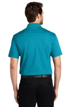 Port Authority Shirts: Men's K527 DTB Deep Teal Blue Tech Pique Polo 7 Port Authority Shirts: Men's K527 DTB Deep Teal Blue Tech Pique Polo -Work Clothes Store 4724 dptealblue 2 k527dptealbluemodelback1 1200w