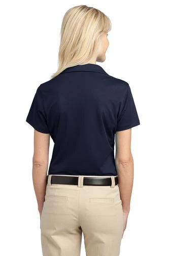 Port Authority Shirts: Women's L527 DNY Dark Navy Tech Pique Polo 6 Port Authority Shirts: Women's L527 DNY Dark Navy Tech Pique Polo - Image 4