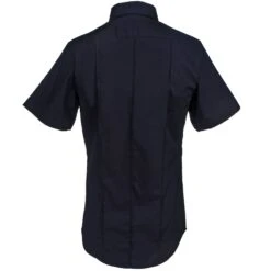 5.11 Tactical Shirts: Men's 71037 750 Midnight Navy Class A FlexTac Stryke Short Sleeve Shirt -Work Clothes Store 5.11 71037 750 b 01