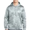 Sport-Teck Sweatshirts: Men's ST240 WHT White Sport-Wick CamoHex Fleece Hooded Pullover 1 Sport-Teck Sweatshirts: Men's ST240 WHT White Sport-Wick CamoHex Fleece Hooded Pullover -Work Clothes Store 6647 white 1 st240whitemodelfront1 1200w