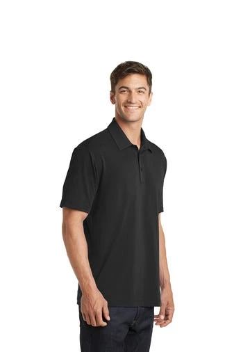 Port Authority Shirts: Men's K568 BLK Black Cotton Touch Performance Polo 4 Port Authority Shirts: Men's K568 BLK Black Cotton Touch Performance Polo - Image 2