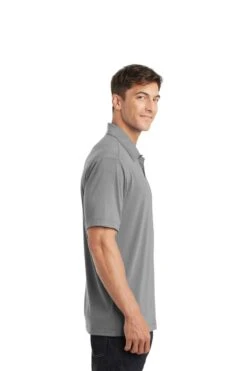 Port Authority Shirts: Men's K568 FG Frost Grey Cotton Touch Performance Polo 6 Port Authority Shirts: Men's K568 FG Frost Grey Cotton Touch Performance Polo -Work Clothes Store 6673 frostgrey 3 k568frostgreymodelside 1200w