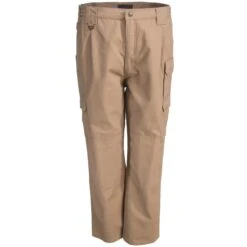 5.11 Tactical Pants: Men's Coyote 74251 120 Cotton Canvas Tactical Pants -Work Clothes Store 74251 120 2