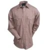 Wrangler Shirts: Men's Tan 75742 TN Sport Western Dobby Stripe Long Sleeve Shirt 1 Wrangler Shirts: Men's Tan 75742 TN Sport Western Dobby Stripe Long Sleeve Shirt -Work Clothes Store 75742tn 1