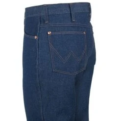 Wrangler Jeans: Men's Rigid Indigo 0936 DEN Cowboy Cut Slim Fit Jeans -Work Clothes Store 936den wranglerl 01