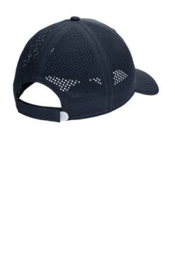 New Era Hats: Men's NE406 DN Deep Navy Perforated Performance Cap 8 New Era Hats: Men's NE406 DN Deep Navy Perforated Performance Cap -Work Clothes Store 9489 deepnavy 3 ne406deepnavyflatback2 337w