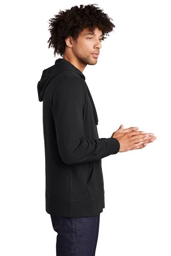 NEW ERA Sport-Tek Jackets: Men's ST293 BTS Black Triad Solid PosiCharge Tri-Blend Wicking Fleece Full-Zip Hooded Jacket 4 NEW ERA Sport-Tek Jackets: Men's ST293 BTS Black Triad Solid PosiCharge Tri-Blend Wicking Fleece Full-Zip Hooded Jacket - Image 2