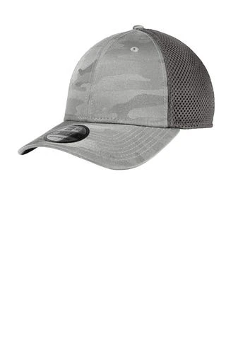 New Era Hats: Men's NE1091 RGCG Rainstorm Grey Camo Graphite Tonal Stretch Tech Mesh Cap 4 New Era Hats: Men's NE1091 RGCG Rainstorm Grey Camo Graphite Tonal Stretch Tech Mesh Cap - Image 2