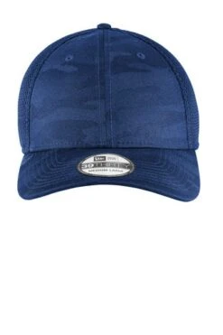New Era Hats: Men's NE1091 RYLC Royal Camo Tonal Stretch Tech Mesh Cap