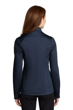 Port Authority Sweatshirts: Women's L249 DBNH Dress Blue Navy Heather Diamond Full Zip 7 Port Authority Sweatshirts: Women's L249 DBNH Dress Blue Navy Heather Diamond Full Zip -Work Clothes Store 9822 dressblnyhe 2 l249dressblnyhemodelback 337w