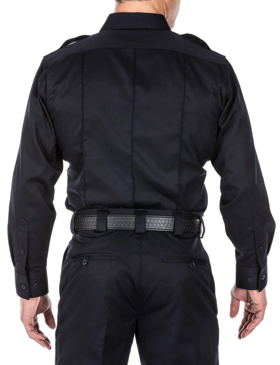 5.11 Tactical Shirts: Men's 72344 750 Midnight Navy Moisture-Resistant PDU Twill Long Sleeve Shirt 5 5.11 Tactical Shirts: Men's 72344 750 Midnight Navy Moisture-Resistant PDU Twill Long Sleeve Shirt - Image 3