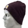 Carhartt A207 DKB Polyester Fleece Dark Brown Hat 2 Carhartt A207 DKB Polyester Fleece Dark Brown Hat -Work Clothes Store a207dkb carharttp 01