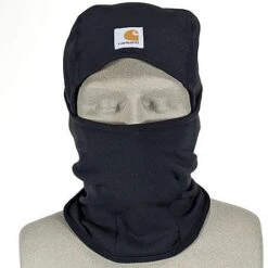Carhartt Masks: Black Helmet Liner/Face Mask A267 BLK 6 Carhartt Masks: Black Helmet Liner/Face Mask A267 BLK -Work Clothes Store a267blk carharttf 01