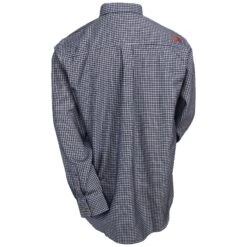 Ariat FR Work Shirts: Flame-Resistant CAT 2 Men's 10013513 Blue Plaid Twill Work Shirt -Work Clothes Store ariat 1001 checker b 01