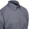 Ariat FR Work Shirts: Flame-Resistant CAT 2 Men's 10013513 Blue Plaid Twill Work Shirt -Work Clothes Store ariat 1001 checker cd 01