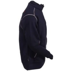 Ariat Sweatshirts: Men's 10015950 Flame-Resistant Blue Quarter-Zip Sweatshirt -Work Clothes Store ariat 10015950 r 01