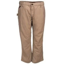 Ariat Work FR Pants: Men's M4 Workhorse FR 10017227 Khaki Boot Cut Lowrise Pants -Work Clothes Store ariat 10017226 brn f 01